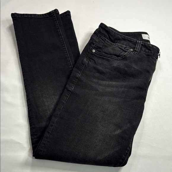 Cabi Black Straight Leg Denim - Picture 2 of 7
